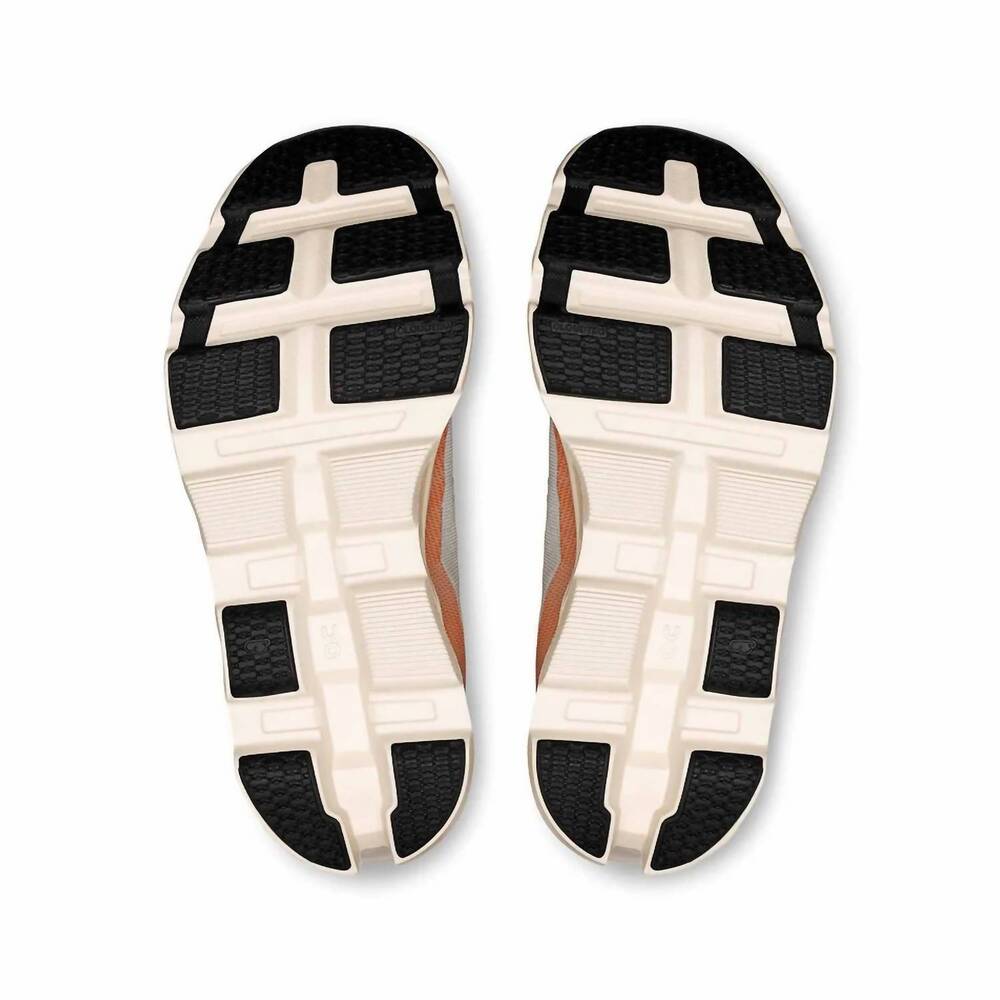 NEW ON CLOUD women's cloudmonster 2 shoes in ivory/tangerine - Picture 6 of 6
